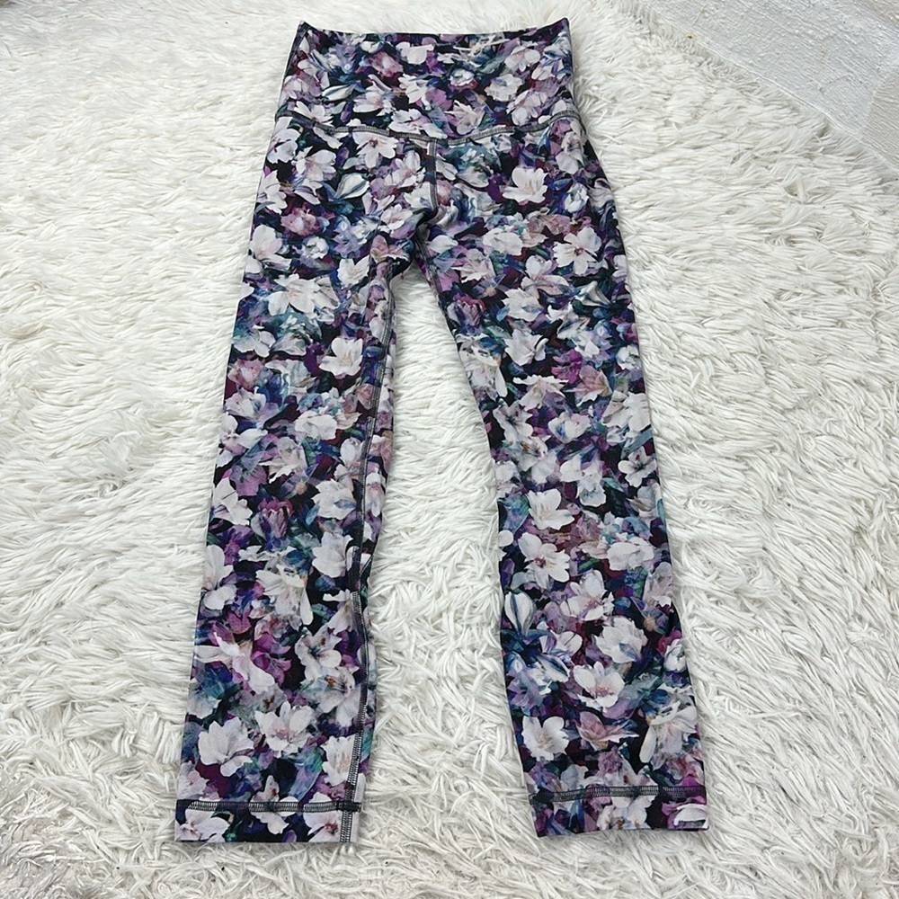 Lululemon Align Crop *21" Utopia Multi
